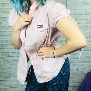 Pink Tommy Hilfiger blouse